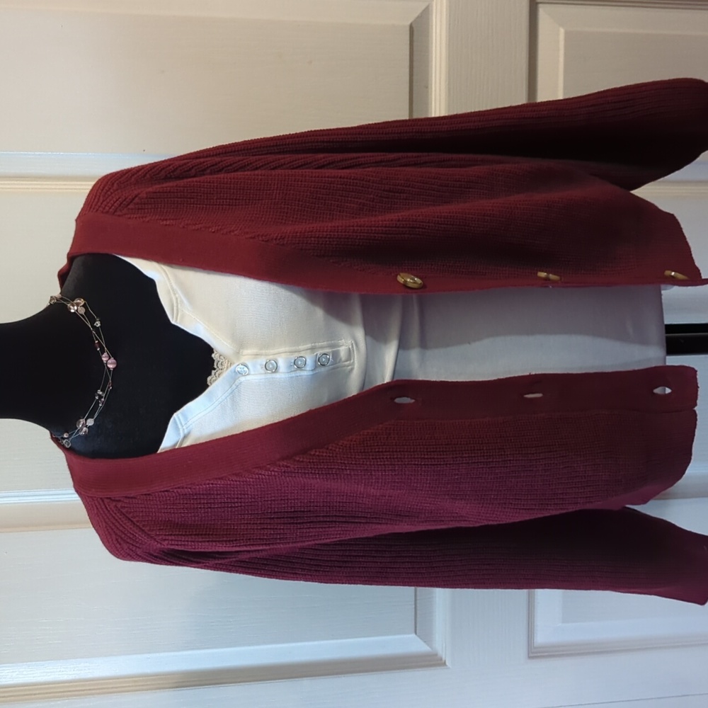 Tasamo Button Cardigan, XL